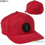FOX šiltovka Clean Up flex fit hat, čili červená