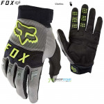 Moto oblečenie - Rukavice, FOX rukavice Dirtpaw CE glove 22, šedo žltá