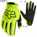 Cyklo oblečenie - Pánske, FOX rukavice Legion Thermo glove, neon žltá