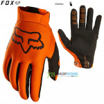 Moto oblečenie - Rukavice, FOX rukavice Legion Thermo glove, neon oranžová