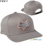 Oblečenie - Detské, FOX detská šiltovka Epicycle 110 snapback hat, šedá