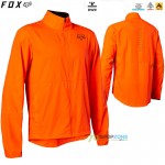 Cyklo oblečenie - Pánske, FOX cyklistická bunda Ranger Wind Jacket, neon oranžová