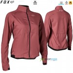 Cyklo oblečenie - Dámske, FOX dámska cyklistická bunda Ranger Wind jacket, staroružová