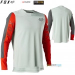 FOX cyklistický dres Defend Pro LS jersey 22, eukalyptová