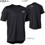 Cyklo oblečenie - Pánske, FOX cyklistický dres Ranger Command Power DryR ss jersey 22, čierna