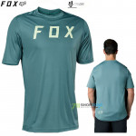 Cyklo oblečenie - Pánske, FOX cyklistický dres Ranger ss jersey Moth 22, tmavo zelená