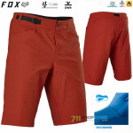 Cyklo oblečenie - Pánske, FOX cyklistické šortky Ranger Lite short 22, červená