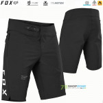FOX cyklistické šortky Flexair short 22, čierna