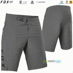 FOX cyklistické šortky Flexair short 22, tmavo šedá