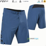 FOX cyklistické šortky Flexair Lite short 22, modrá