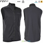 Cyklo oblečenie - Pánske, FOX cyklistická športová vesta Flexair Vest, čierna