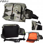 FOX hydratačná ľadvinová taška Lumbar hydration pack, zelený maskáč