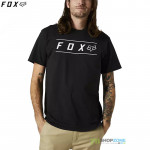 Oblečenie - Pánske, FOX Pinnacle ss Premium tee, čierno biela