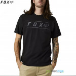 FOX tričko Pinnacle ss Premium tee, čierna čierna