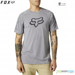 Oblečenie - Pánske, FOX tričko Dvide ss Tech tee, šedý melír