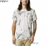 Oblečenie - Pánske, FOX tričko Karrera Head ss Premium tee, bledo šedá