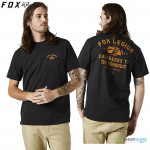 Oblečenie - Pánske, FOX tričko At bay ss Premium tee, čierna