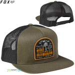 FOX šiltovka Replical snapback hat, olivovo zelená