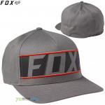 FOX šiltovka Rkane flexfit hat, šedá