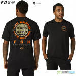 FOX tričko Pre Cog ss Tech tee, čierna