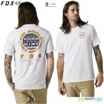 Oblečenie - Pánske, FOX tričko Pre Cog ss Tech tee, biela