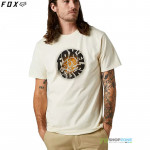 FOX tričko The Heater ss Premium tee, krémovo biela