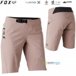 Cyklo oblečenie - Dámske, FOX dámske cyklistické šortky Flexair short 22, staro ružová