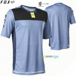 Cyklo oblečenie - Pánske, FOX cyklistický dres Defend ss jersey 22, modro čierna