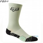 Cyklo oblečenie - Ponožky, FOX cyklistické ponožky 8" Ranger Cushion sock, eukalyptová