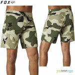 Oblečenie - Pánske, FOX šortky Overhead Camo Stretch 18", zelený maskáč