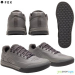 Cyklo oblečenie - Pánske, Fox Union Flat grey, šedá