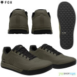 Cyklo oblečenie - Pánske, Fox Union Flat olive green, olivovo zelená