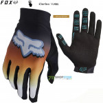 Cyklo oblečenie - Pánske, FOX cyklistické rukavice Flexair glove Park 22, oranžová