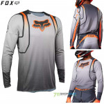 Moto oblečenie - Dresy, FOX motokrosový dres 360 Vizen jersey, šedá