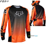Moto oblečenie - Dresy, FOX motokrosový dres 180 Leed jersey, neon oranžová