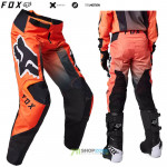 Moto oblečenie - Detské, FOX 180 Leed Yth detské nohavice, neon oranžová