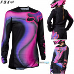 Moto oblečenie - Dámske, FOX 180 Toxsyk Wmns jersey, čierno ružová