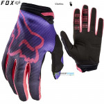 Moto oblečenie - Dámske, FOX dámske rukavice Wmns 180 Toxsyk glove, čierno ružová