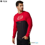 FOX tričko s dlhým rukávom Ryaktr LS tee, červená