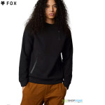 Oblečenie - Pánske, FOX Base Over DWR crew fleece mikina black, čierna