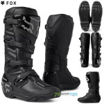 Moto oblečenie - Čižmy, Fox Comp X Boot off road čižmy, čierna