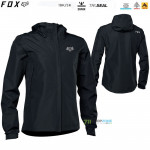 Cyklo oblečenie - Pánske, FOX cyklistická bunda Ranger 2.5l Water jacket, čierna