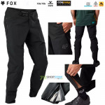 Cyklo oblečenie - Pánske, FOX cyklistické nohavice Defend 3l water pant, čierna