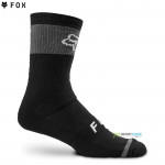 Cyklo oblečenie - Ponožky, FOX cyklistické ponožky 8" Defend Winter sock, čierna