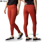 Oblečenie - Dámske, FOX termo legíny Lukanoe Thermo legging, tehlovo červená
