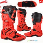 Moto oblečenie - Čižmy, Leatt motokrosové čižmy GPX 4.5 Boots, červená