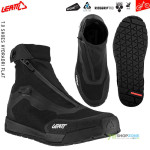 Cyklo oblečenie - Pánske, Leatt cyklistické tretry Shoe 7.0 HydraDri Flat, čierna