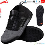 Cyklo oblečenie - Pánske, Leatt 3.0 Flat tretry stealth, šedá