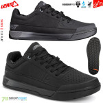 Cyklo oblečenie - Pánske, Leatt 2.0 Flat tretry stealth, čierno šedá