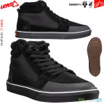 Cyklo oblečenie - Pánske, Leatt 1.0 Hi Flat black, čierna